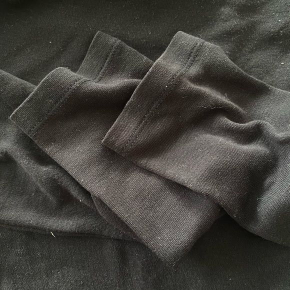 BABATON LONG SLEEVE BLACK TOP - Picture 3 of 7